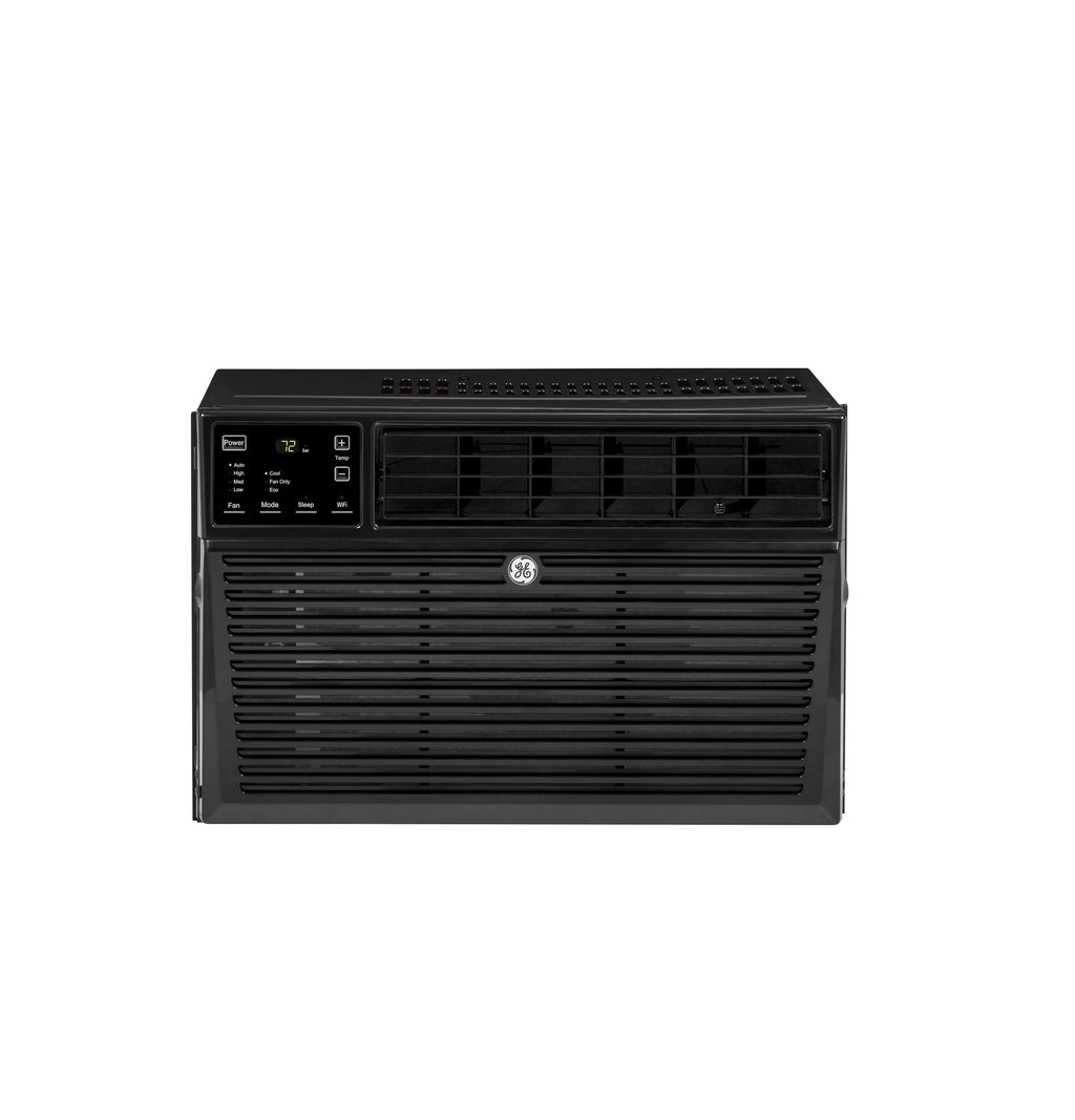8,000 BTU Smart Window Air Conditioner with Remote, Black E834664