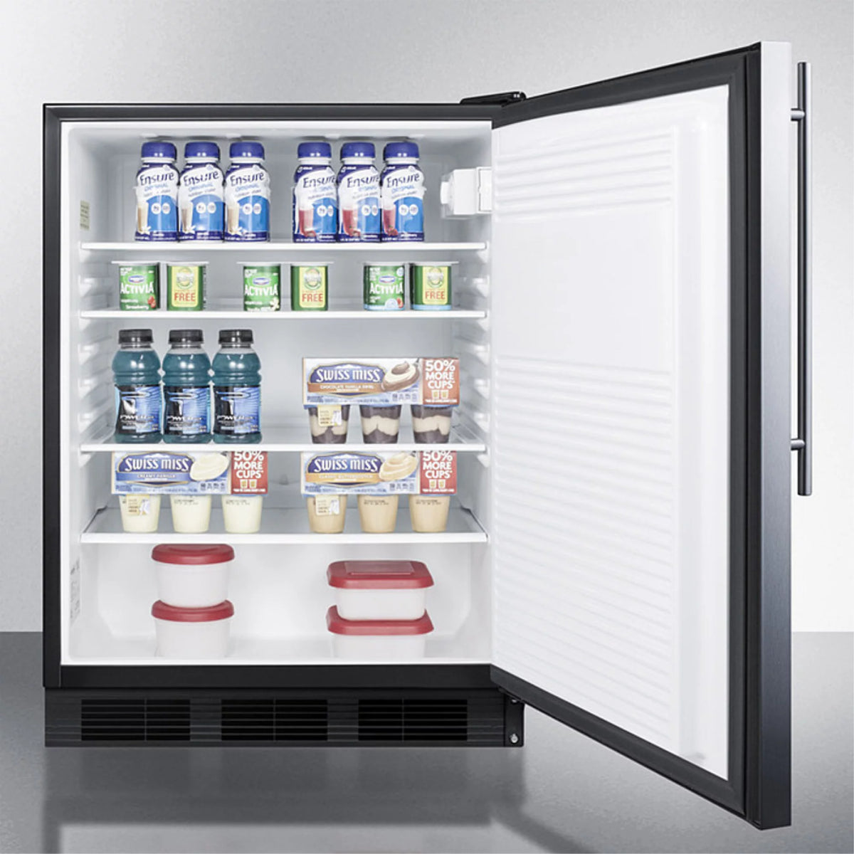 Black Built-In Undercounter All-Refrigerator S962878