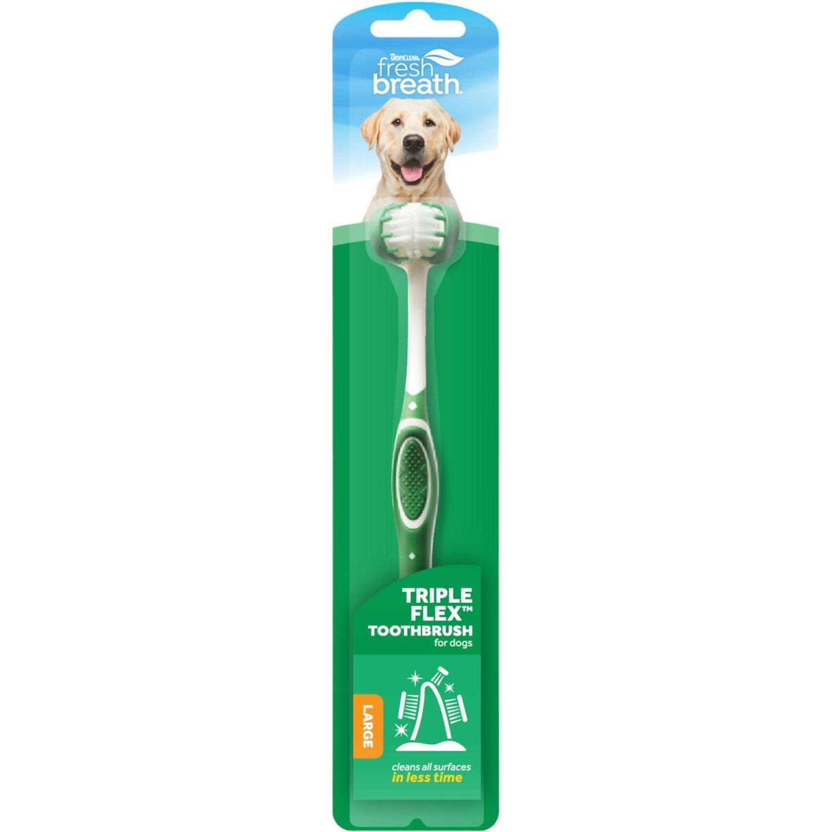 Triple Flex Toothbrush for Large Dogs K77394