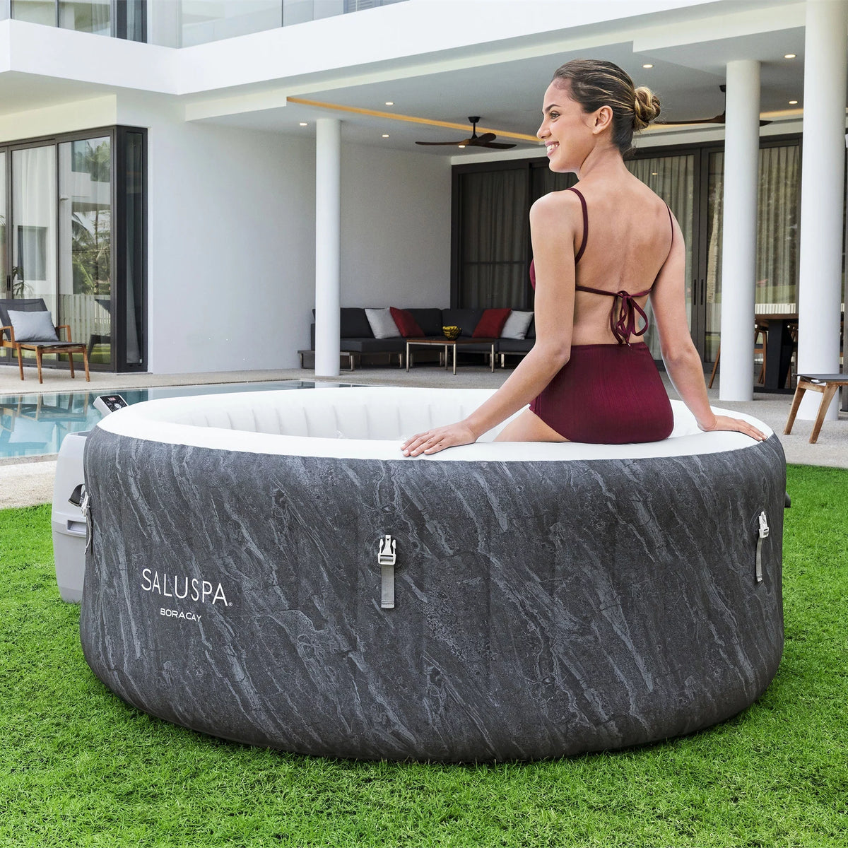 Inflatable Hot Tub with 120 Jets Y934