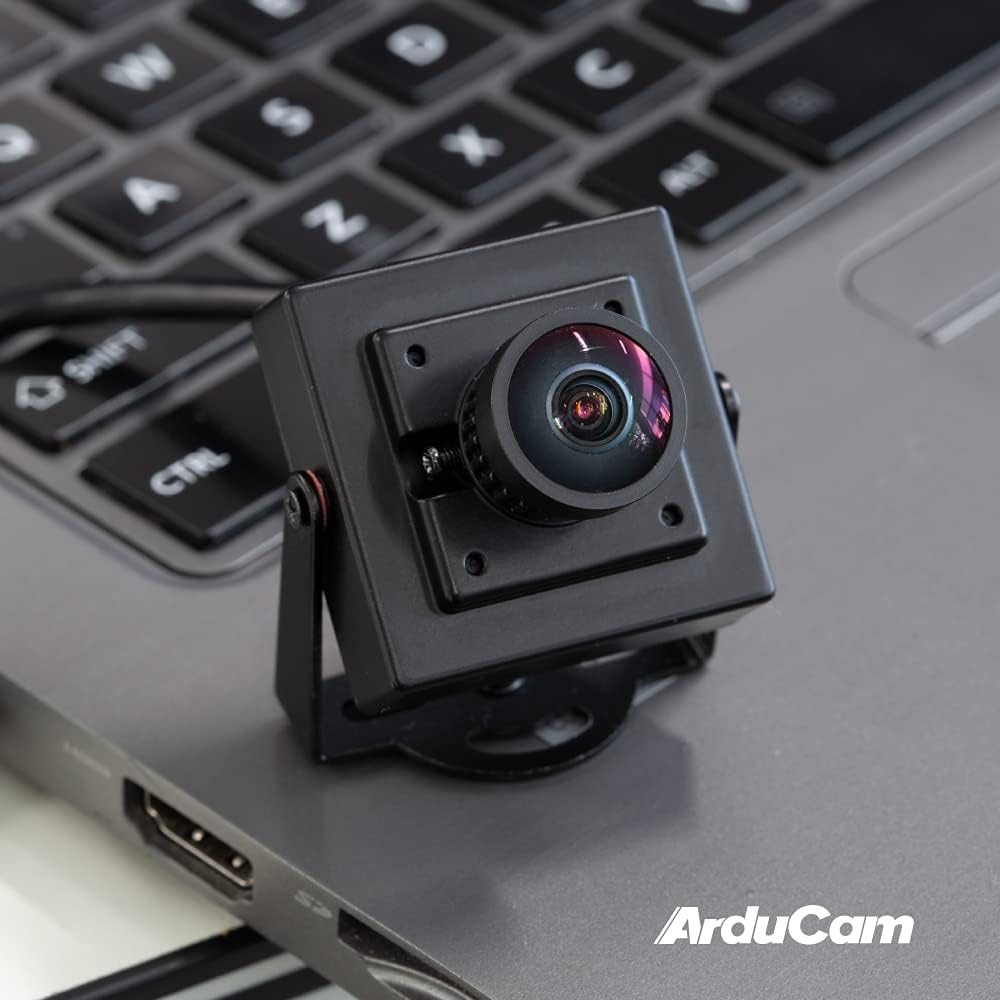 16MP Wide Angle USB Camera with Metal Case, 1/2.8 CMOS IMX298 Mini UVC USB2.0 4K Video Webcam K188