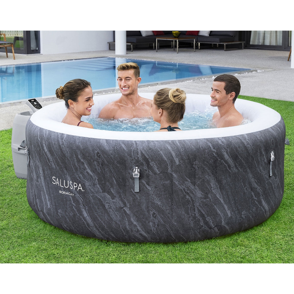 Inflatable Hot Tub with 120 Jets Y934
