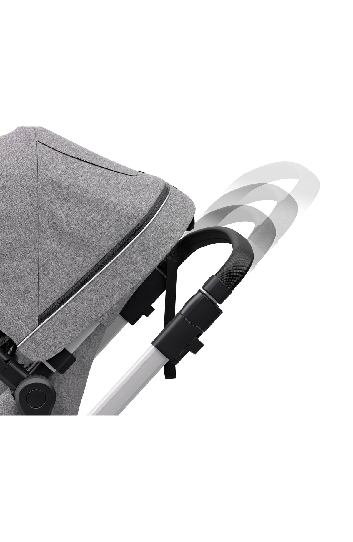 Grey Melange Stroller R7948