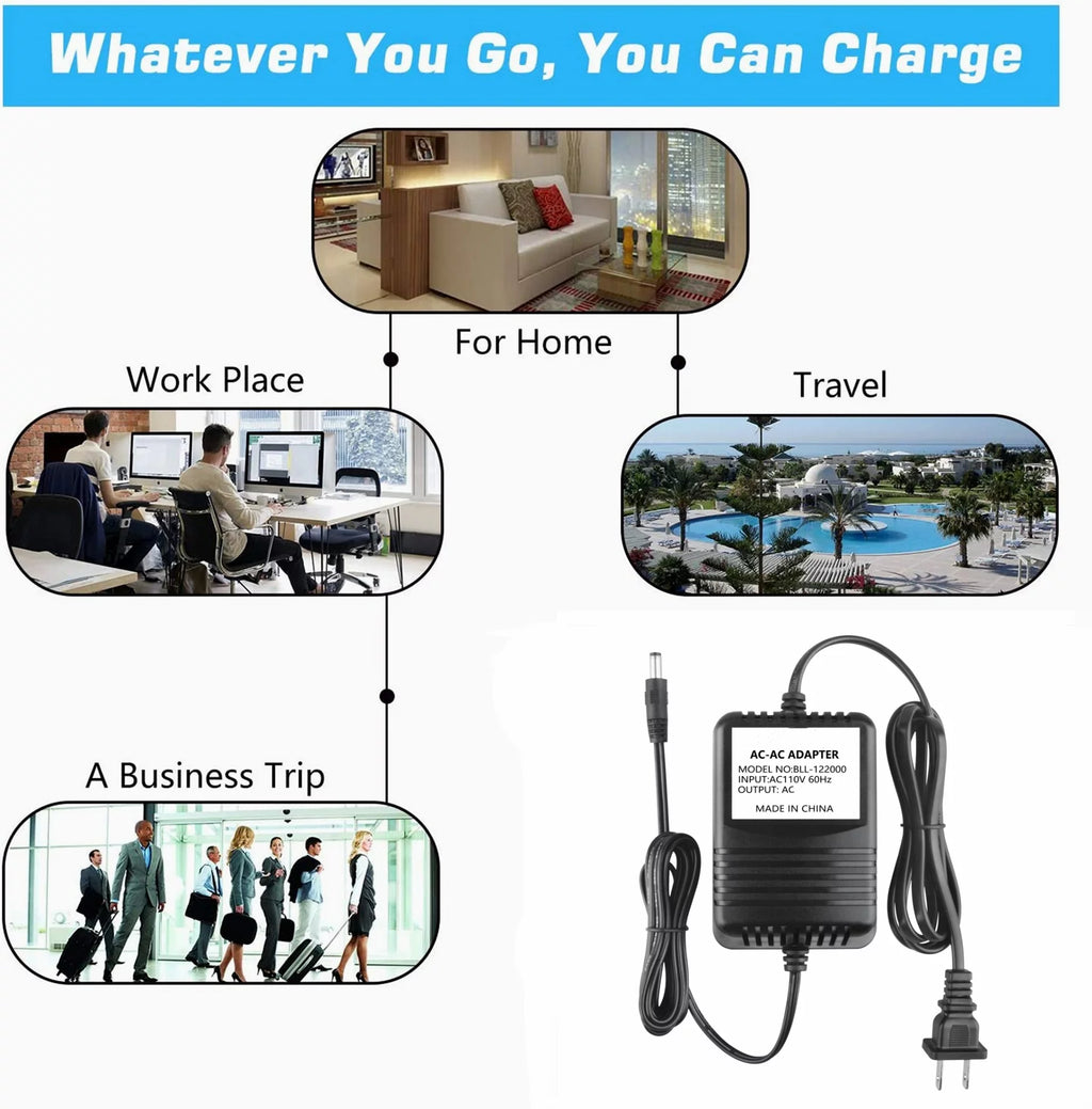 Compatible AC to AC Adapter Replacement Power PSU X4208