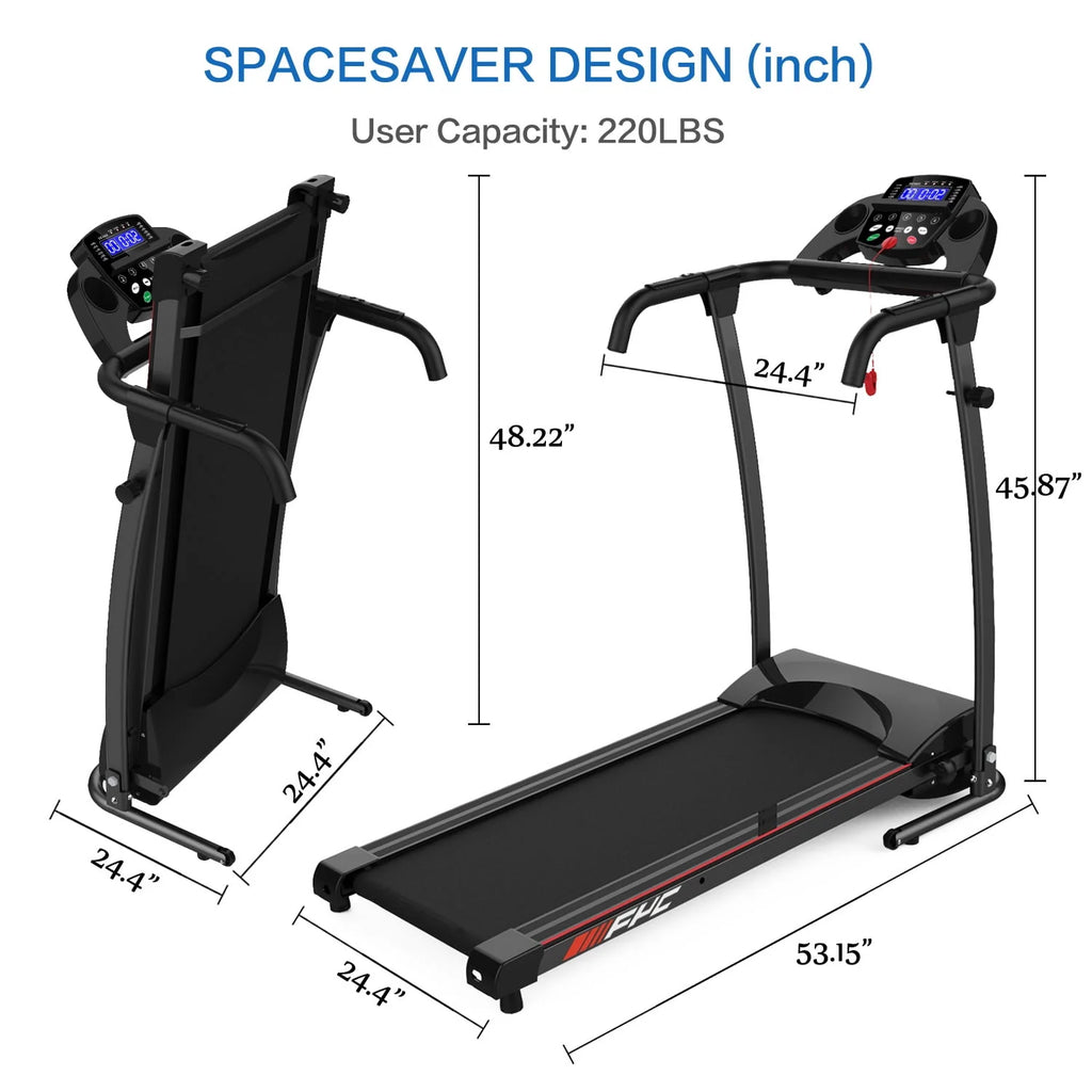 Folding Electric Treadmill L42702