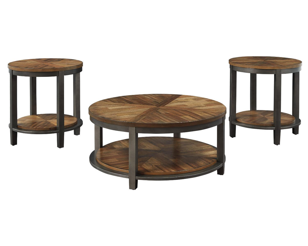 Casual Table (Set of 3) Light Brown D903