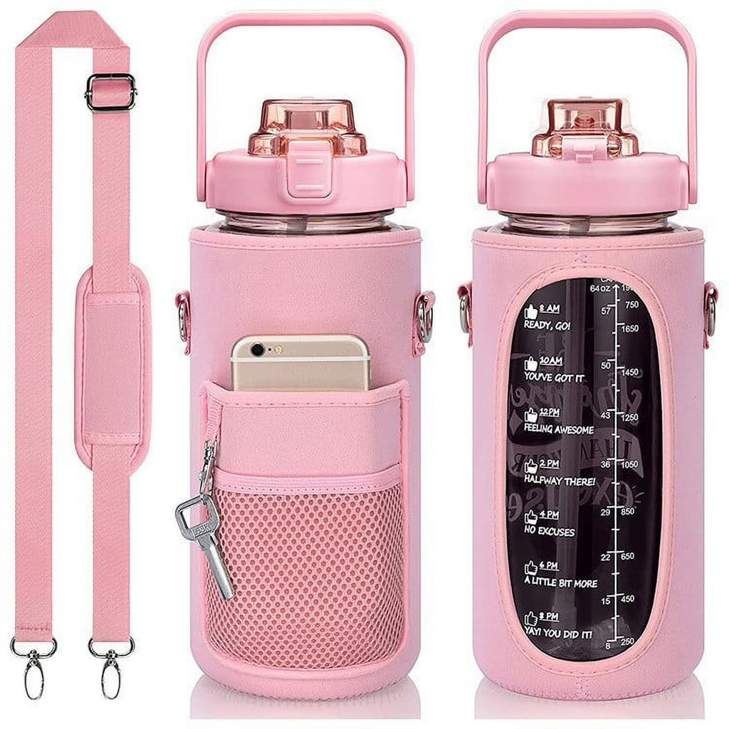 70 oz Tritan BPA-free Sports Bottle with Straw S98336