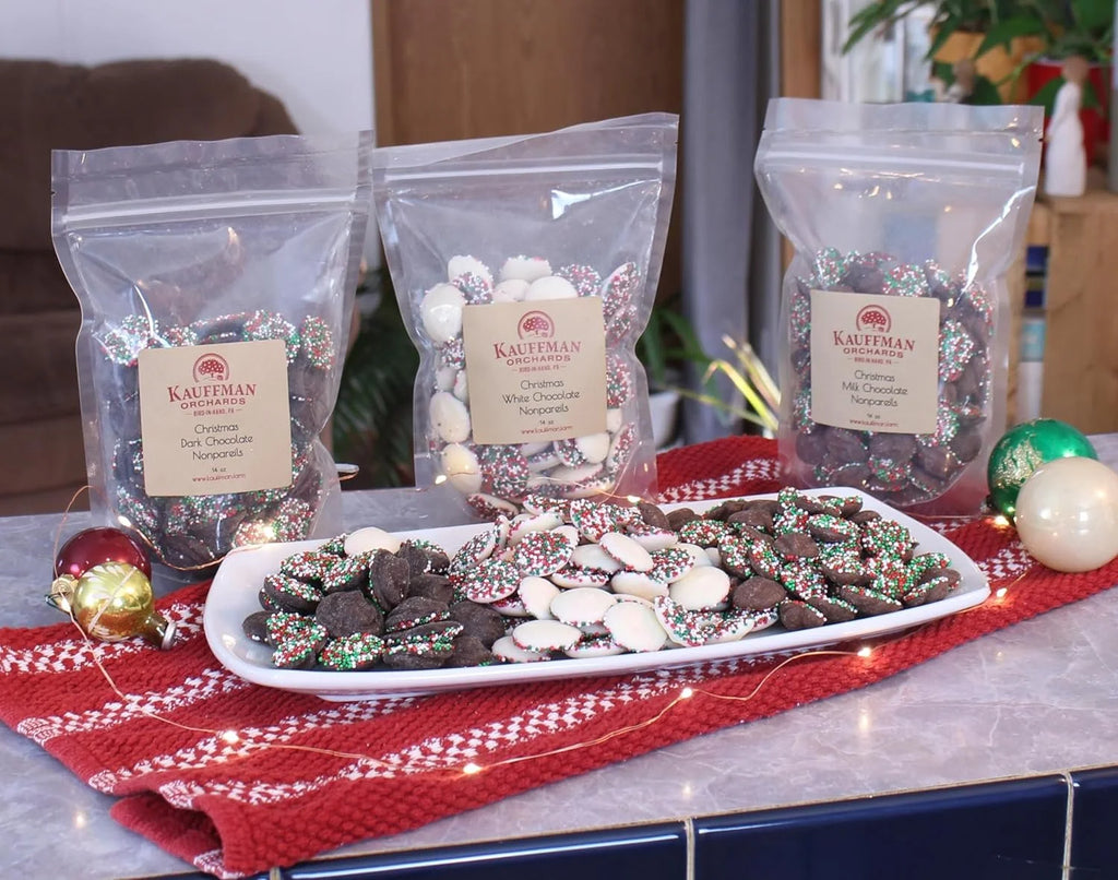 Christmas Chocolate Nonpareils Candy Gift Box H421290
