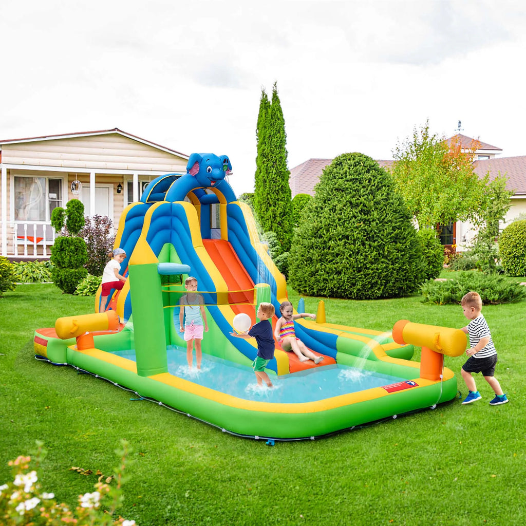 Inflatable Water Slide Splash Pool J80504