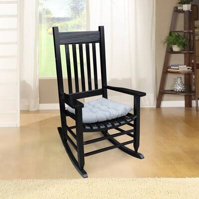 Black Rocking Chair W8175
