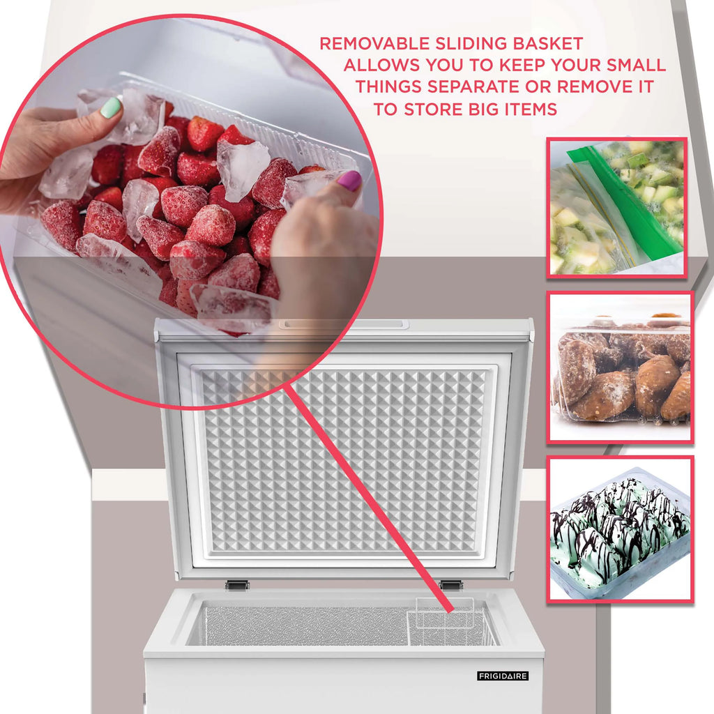7.0 Cu. ft. White Chest Freezer V10249