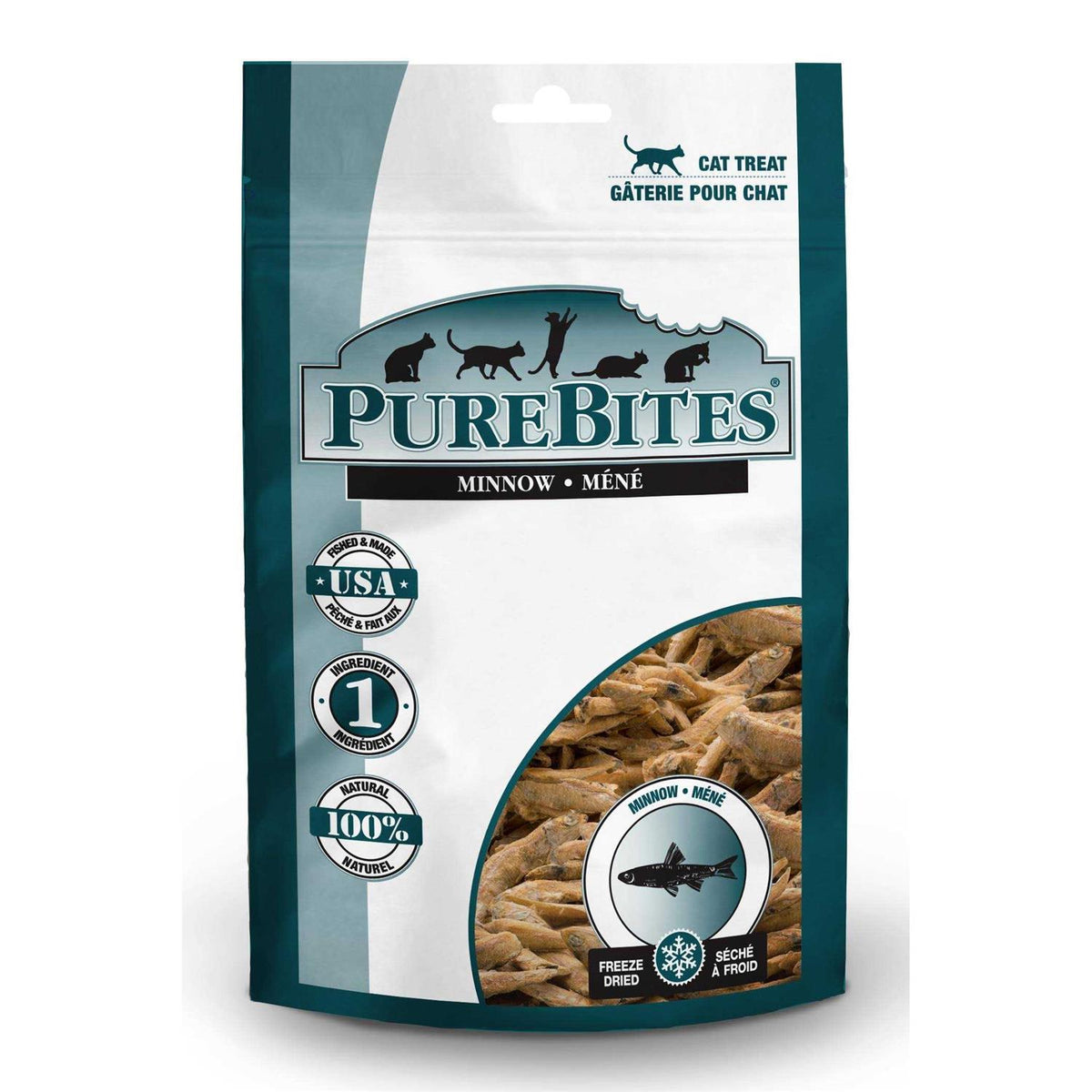 Freeze Dried Minnow Cat Treats T5088