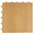 Maple Waterproof Interlocking Vinyl Floor Tiles (20 Sq. ft. 20-Pack) Q7805
