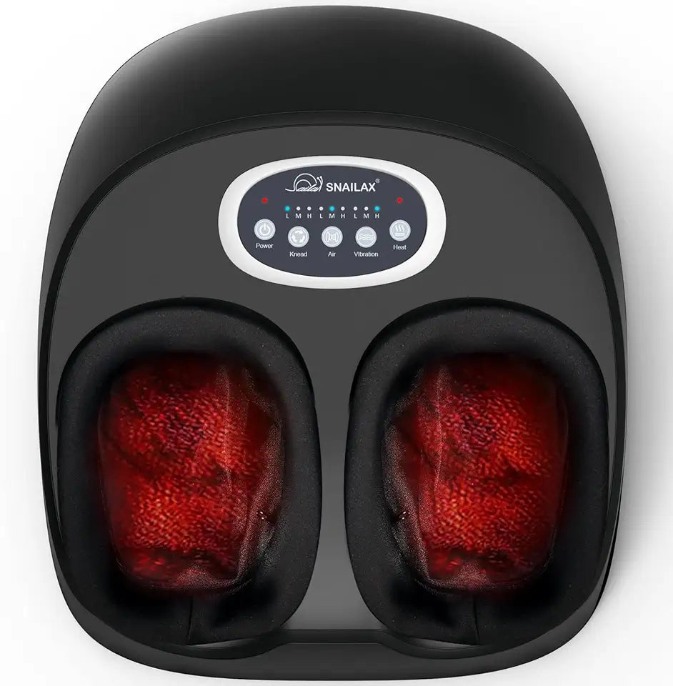 Foot Massager with Heat, Kneading, Compression, Vibration, Shiatsu K87099