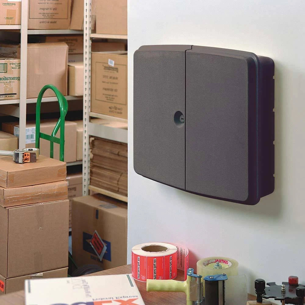 Gray Locking Key Cabinet U81693