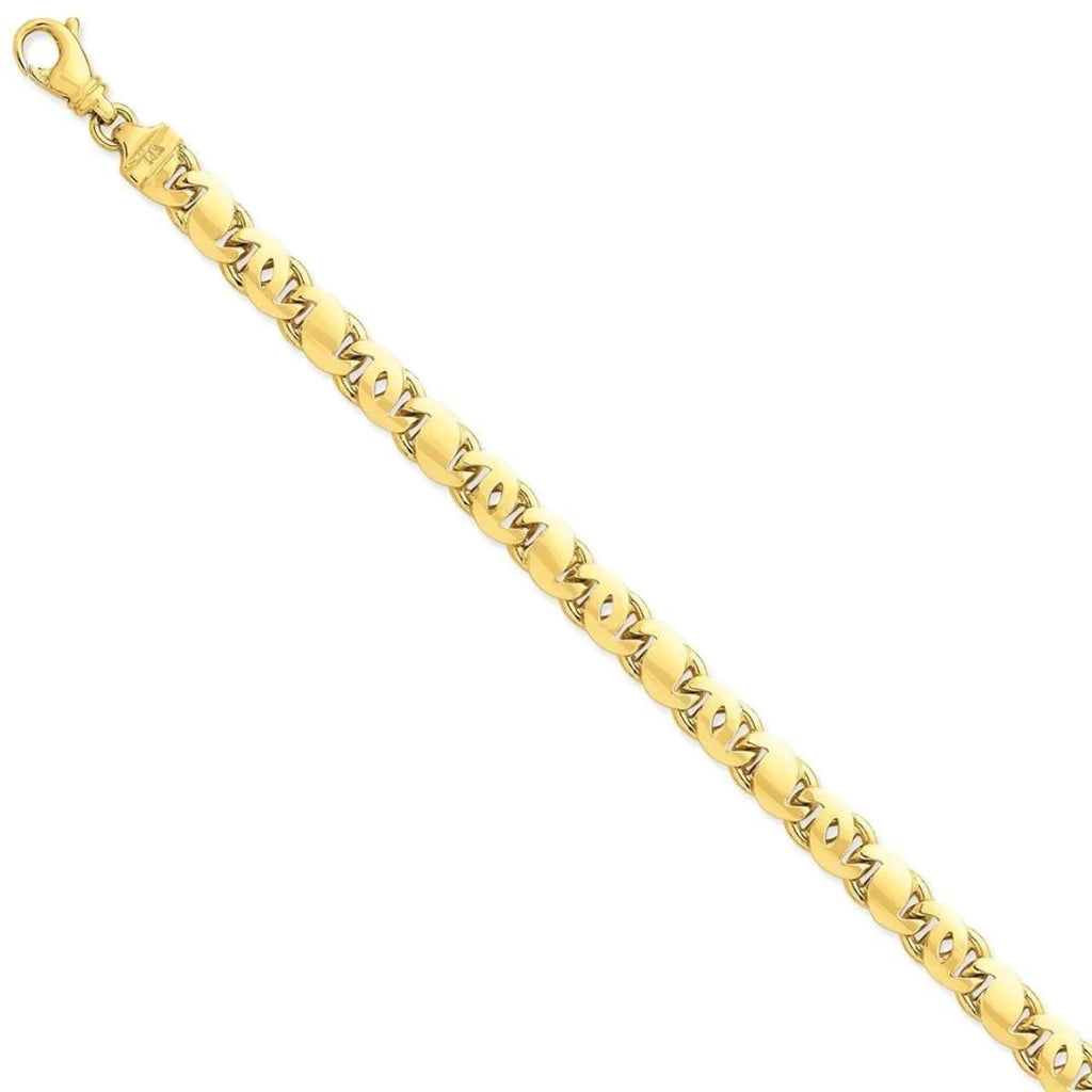 14k Yellow Gold 7.50mm Link Chain Q734