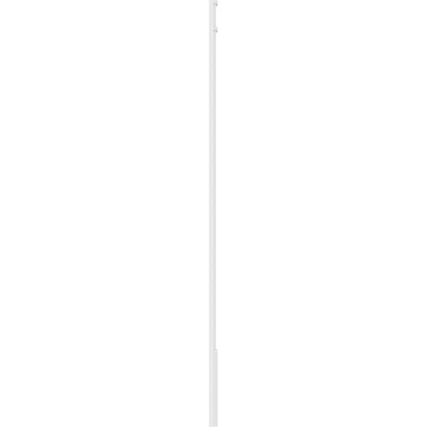 Raised Panel PVC Pilaster with Decorative Capital and Base (Pair) I599