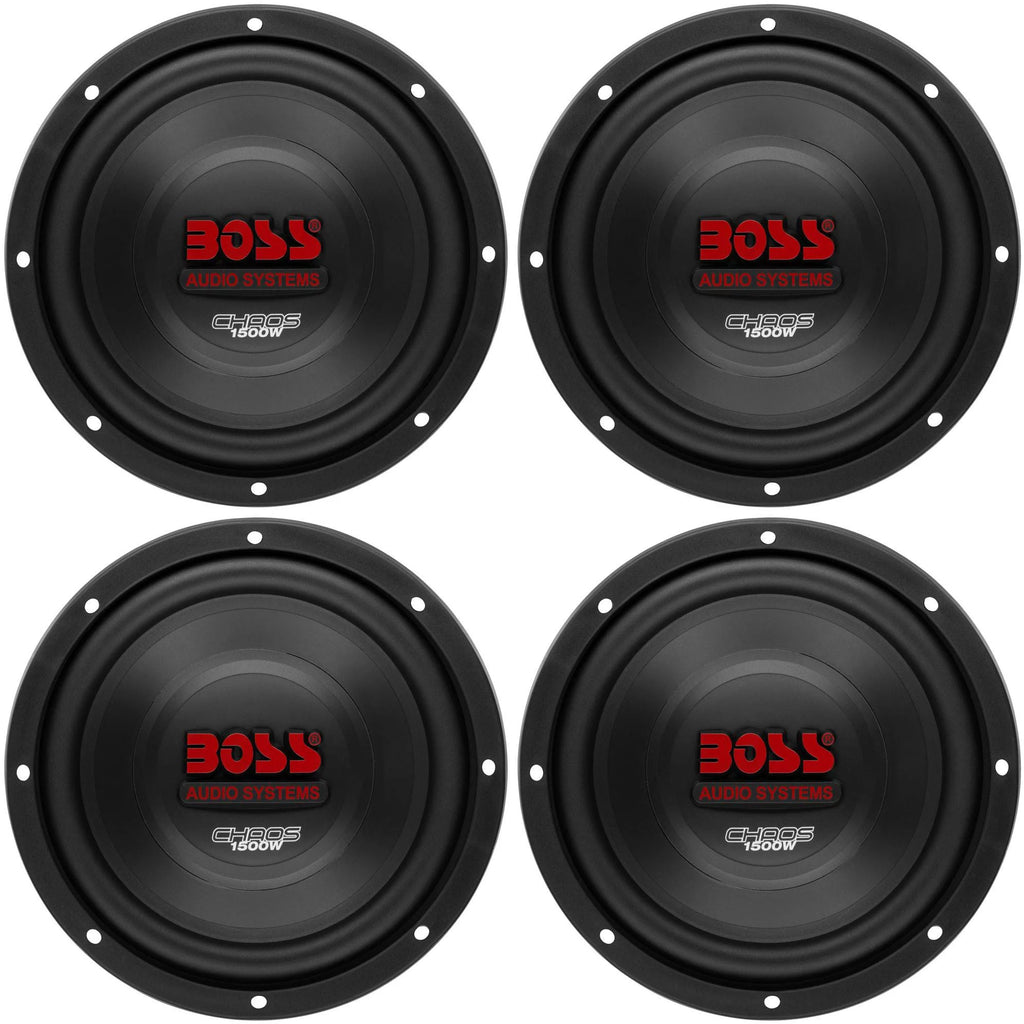 10" 1500W Car Subwoofer 4 Ohm (4 Pack) U35130