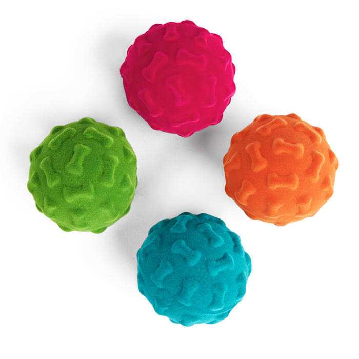 Flocked Foam Dog Toy H9733