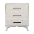 Three Drawers Mahogany Wood Small Chest with Splayed Legs S903