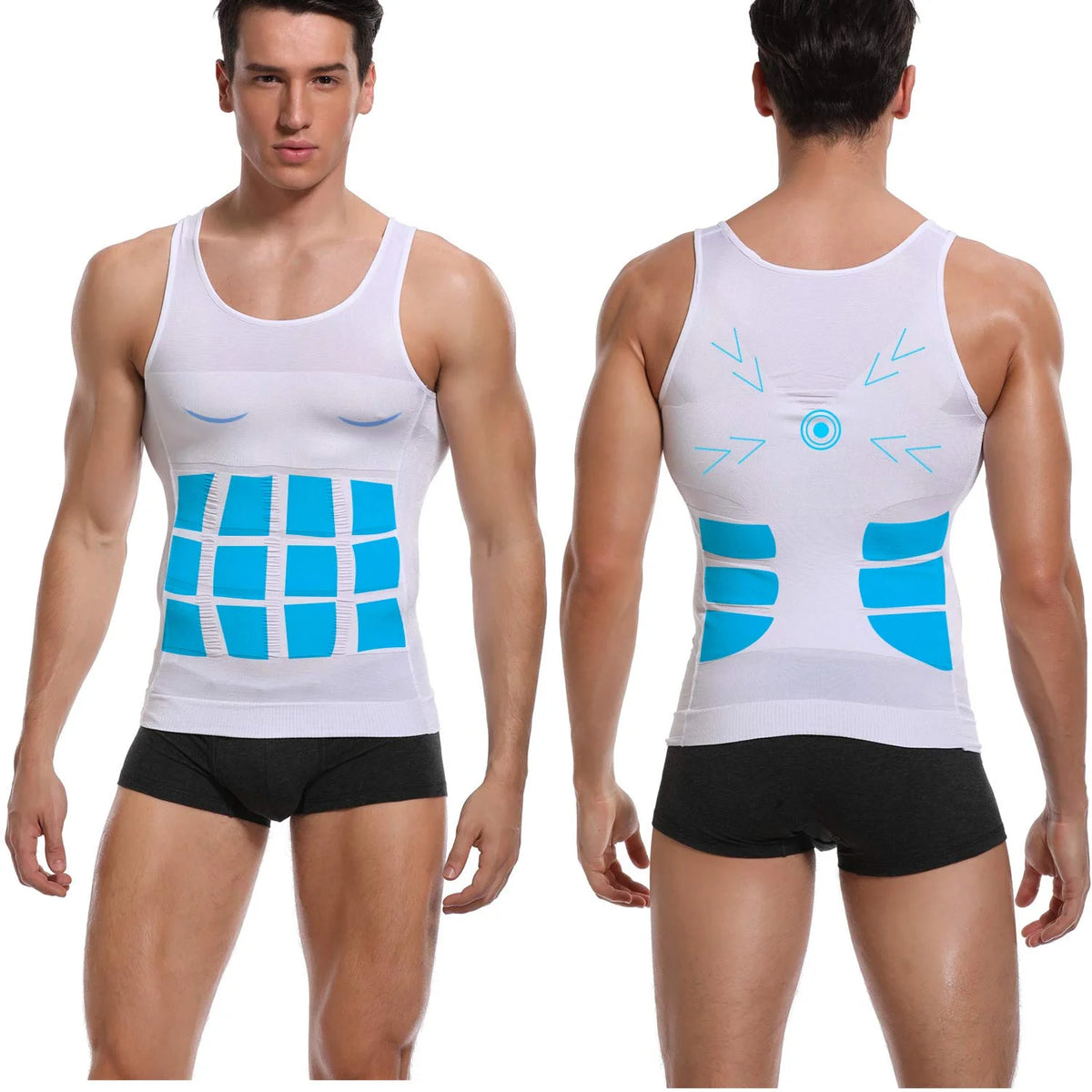 Mens Compression Undershirt Tank Top P462