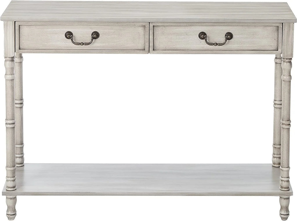 2 Drawer Wooden Console Sofa Table F288