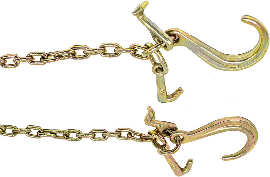 8" Medium J Hooks Chain Bridle with Grab Hooks 2' Legs (2 Pack) K8256