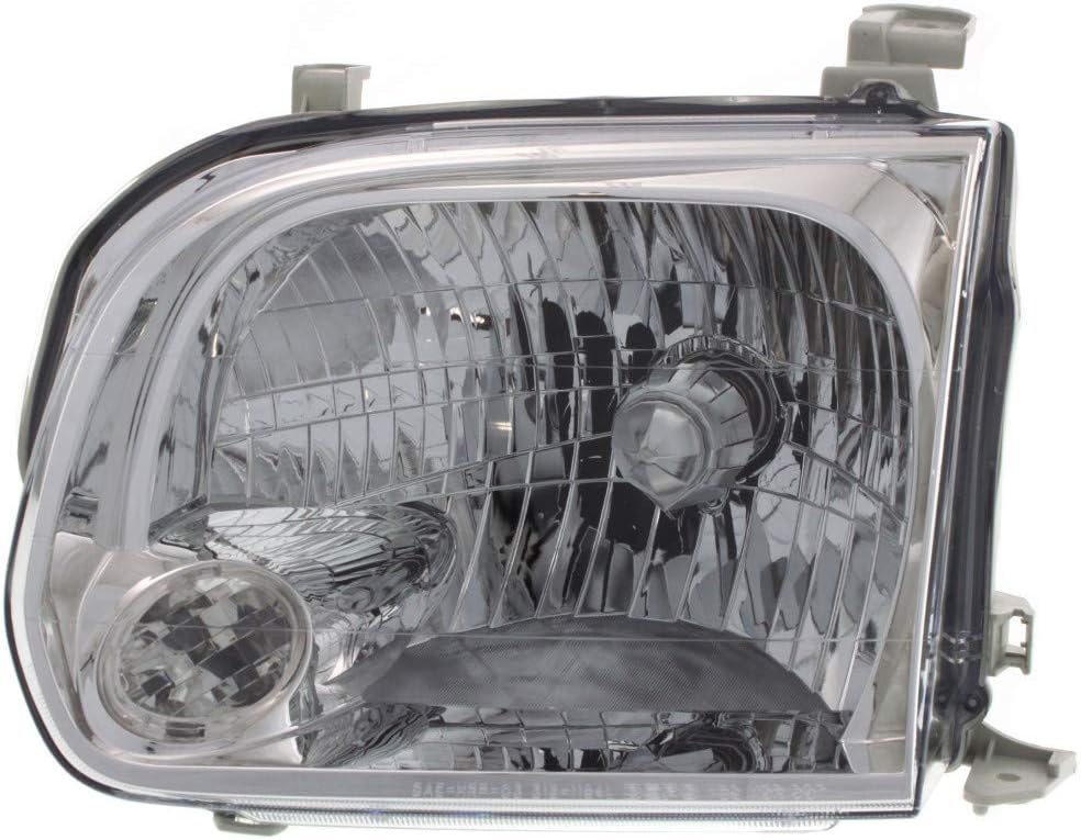 Toyota Tundra Headlight Assembly 2005 2006 Passenger Side X534