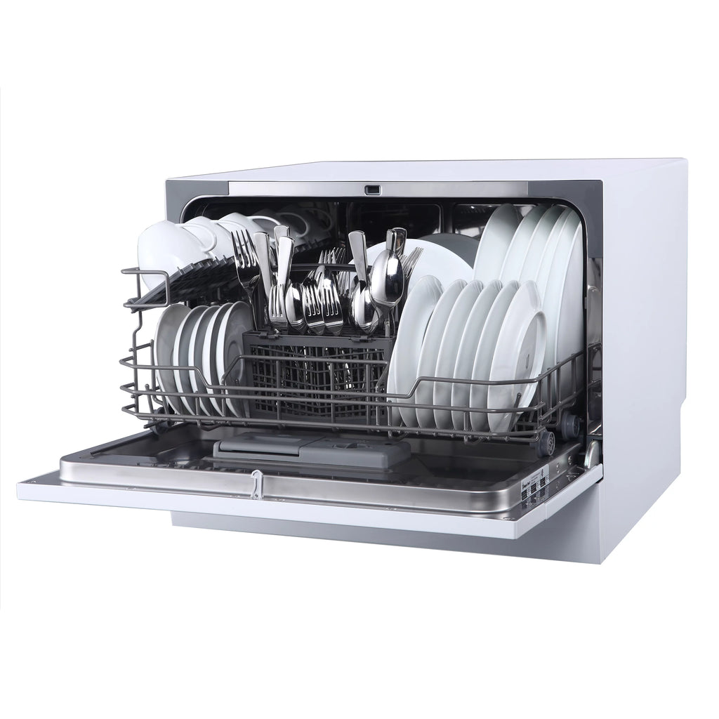 Countertop Portable Dishwasher 6 Place Setting White G74852