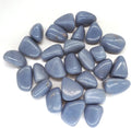 Natural Crystal Rough Blue Tumbled Stone Quartz Mineral Specimen 10g W258053
