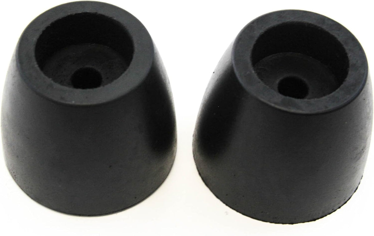 Red Hound Auto 24 Rubber Bumper for Trailer Compatible with Ramp Door Truck 2 Inches Thick Cone Replacement Cargo Stop G4466
