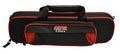 Red & Black Lightweight Flute Case C309