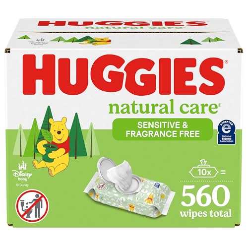 Unscented Hypoallergenic Baby Wipes, 768 Wipes Total D9545