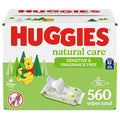 Unscented Hypoallergenic Baby Wipes, 768 Wipes Total D9545