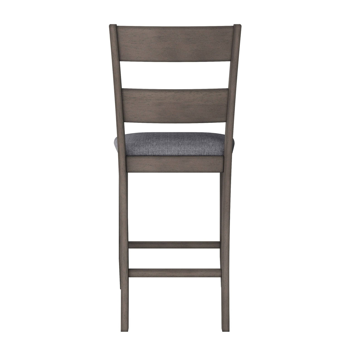 Washed Gray Counter Height Dining Chair Set of 2 B477109
