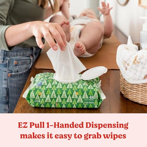 Unscented Hypoallergenic Baby Wipes, 768 Wipes Total D9545