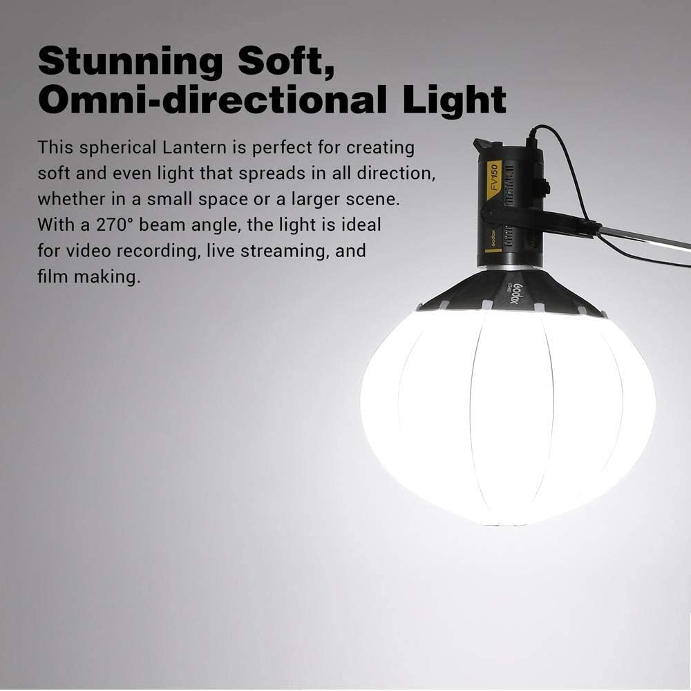 Lantern Softbox 33.5inch/85cm Soft Lighting Modifier O18670