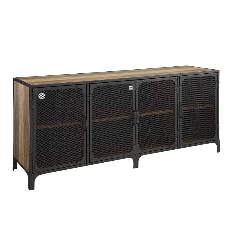 Barnwood TV Console V93017