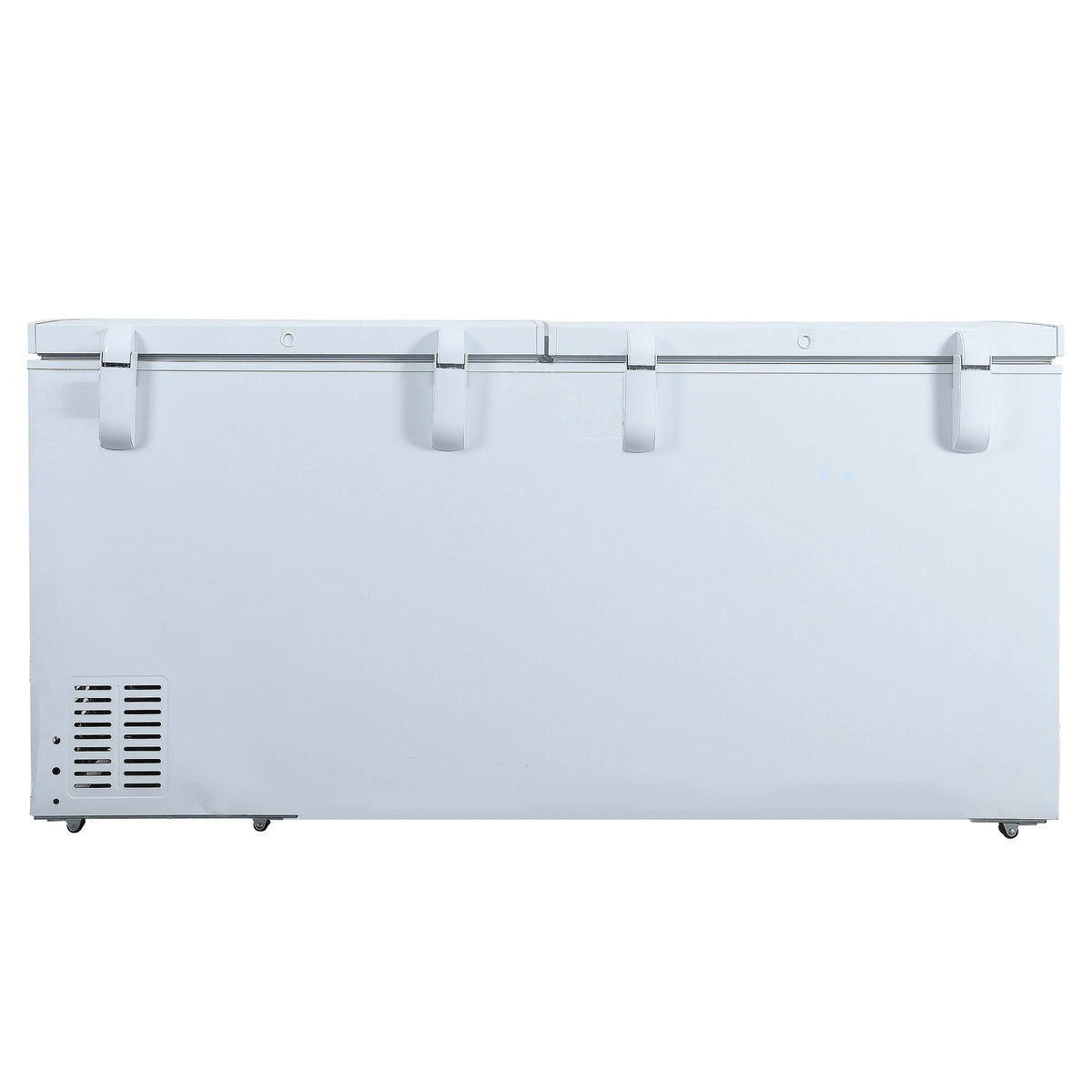 White Dual Door Chest Freezer O29665