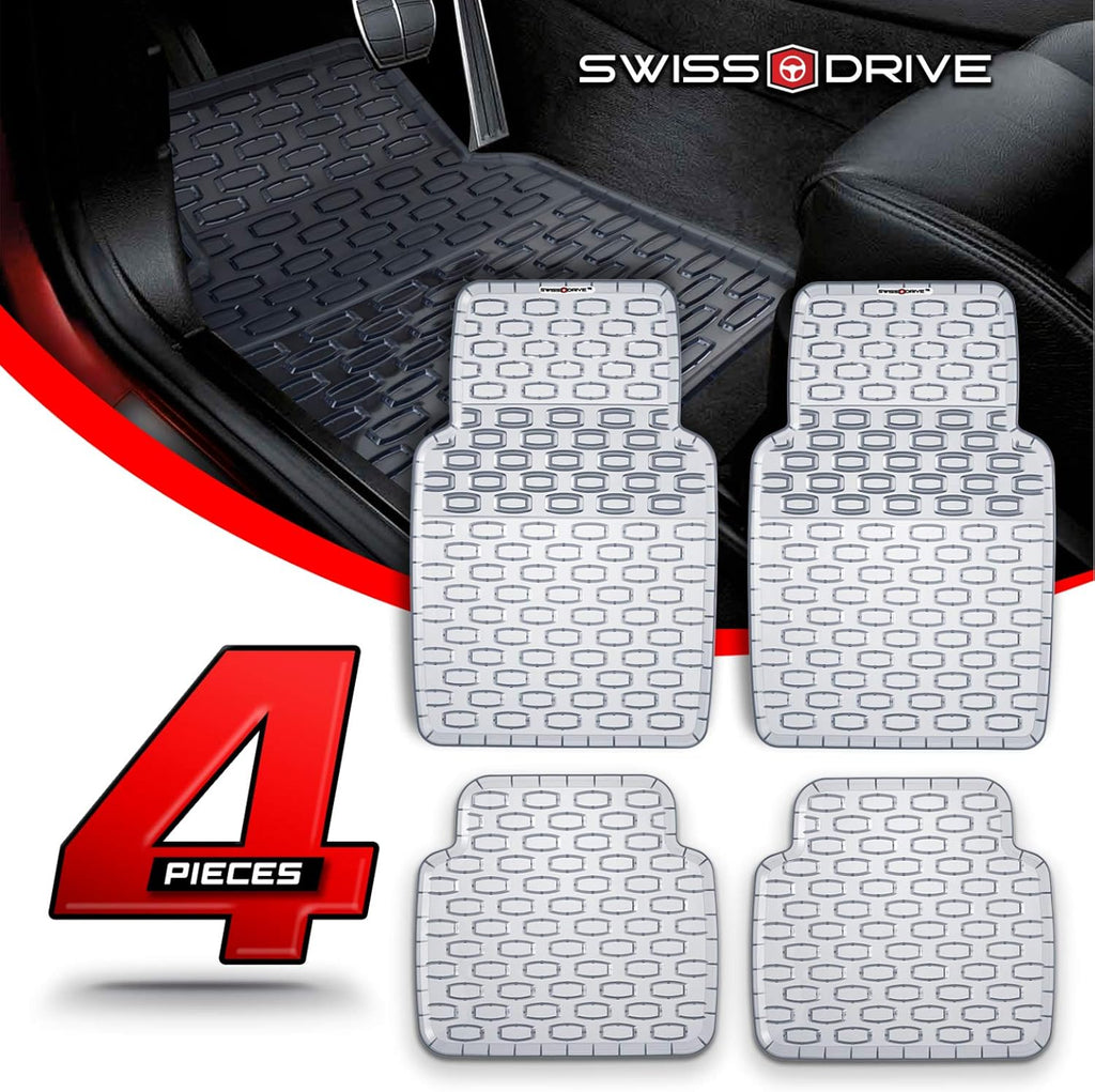 4 pcs Rubber Car Floor Mats G13084