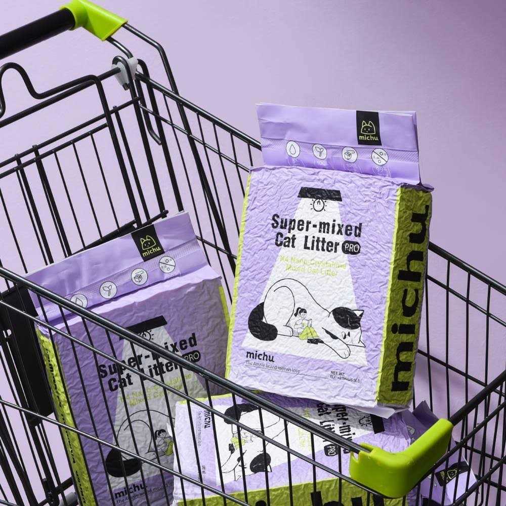 Mixed Tofu Heavy Duty Flushable Kitty Litter O537