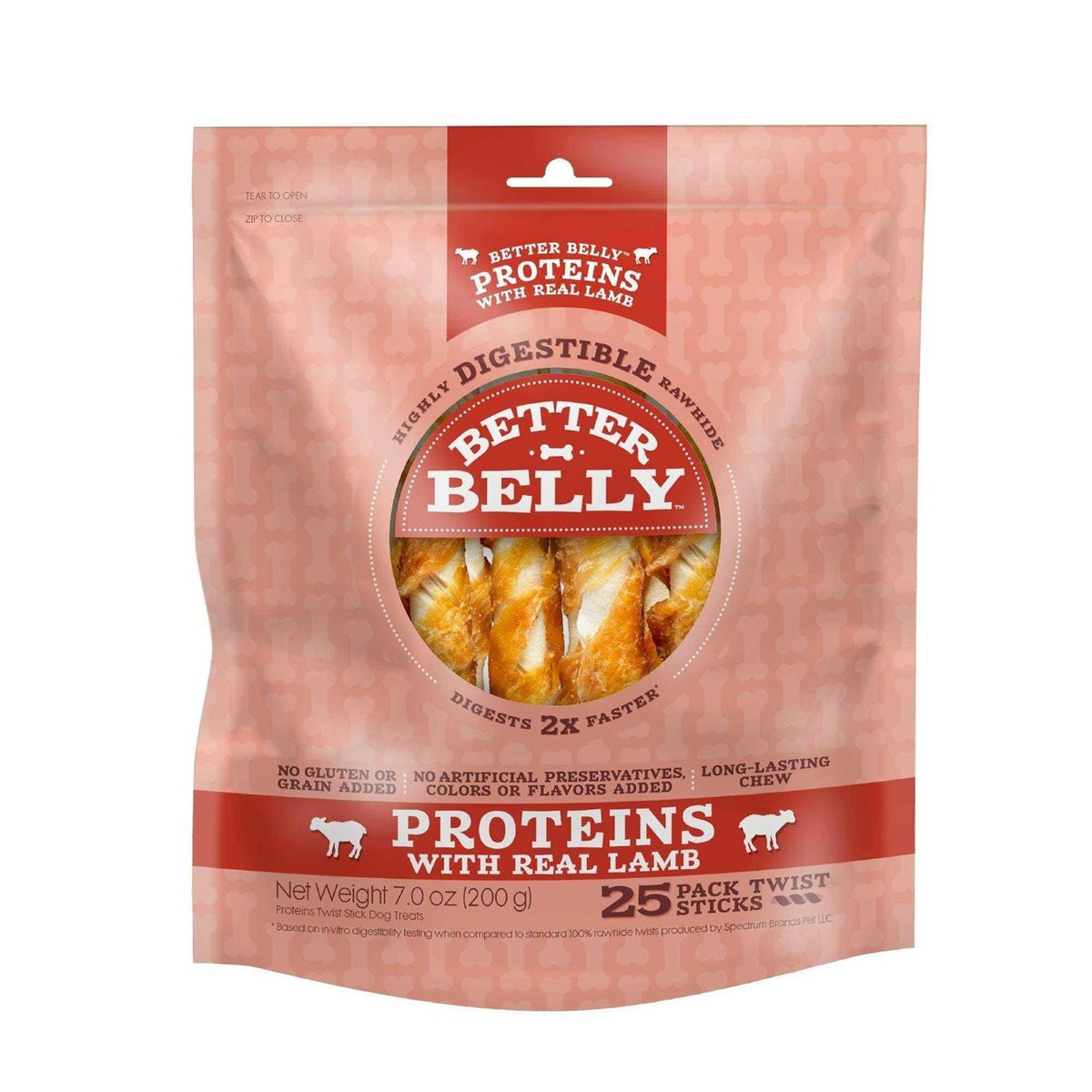 Lamb Twist Dog Treats H75194