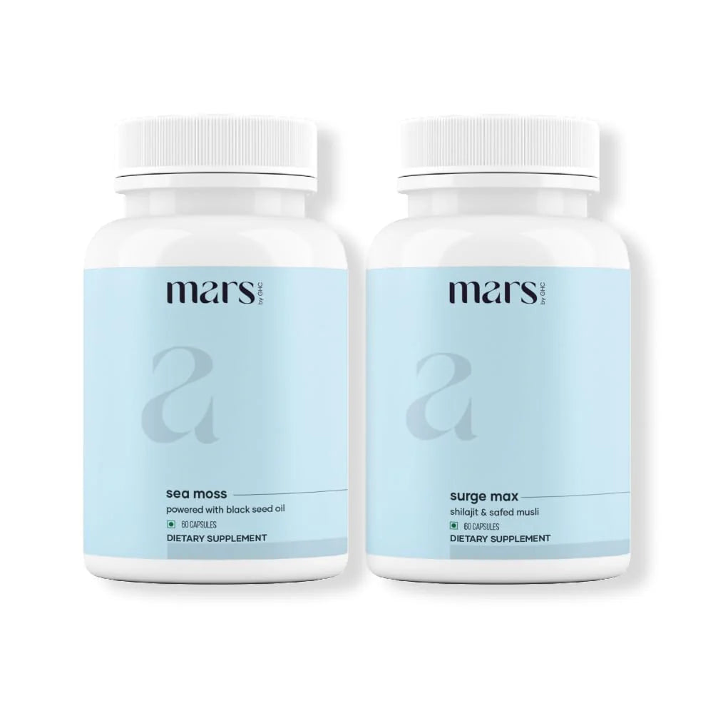 Sea Moss Shilajit Black Seed Oil Capsules K419