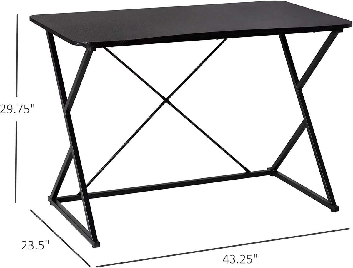 43" Black Computer Desk V187441