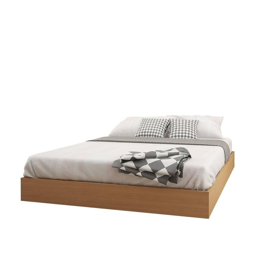 4 Piece Queen Size Bedroom Set in Natural Maple V180534