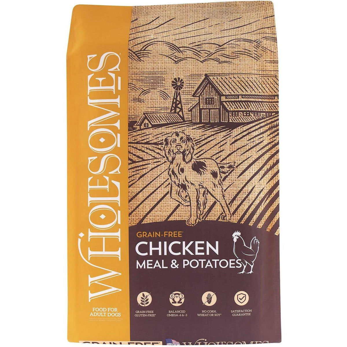 Chicken Meal & Chickpeas Grain Free Dry Dog Food R256
