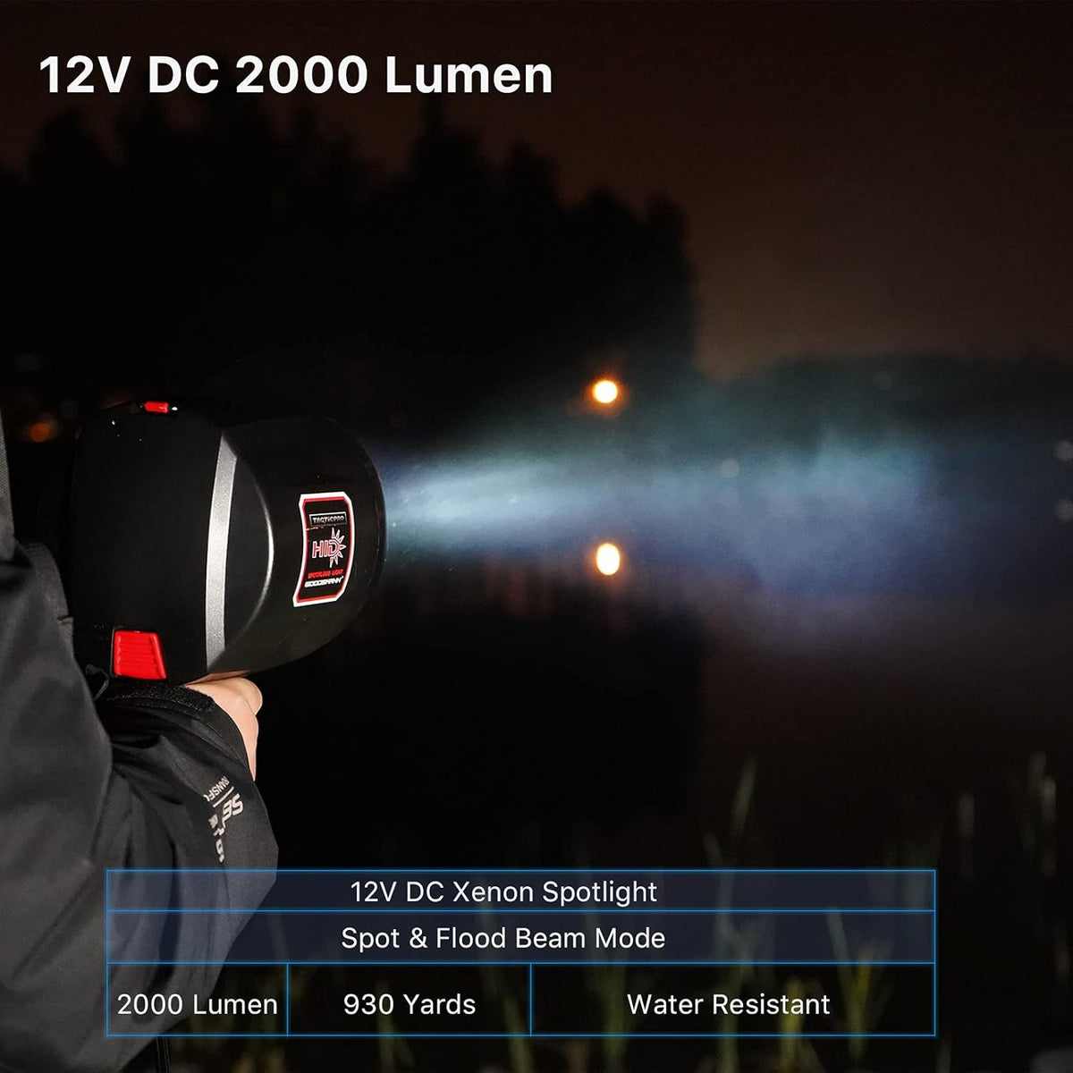 2000 Lumen HID Spotlight E839383