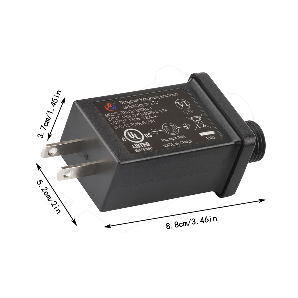 12Vdc 1.0A Power Supply for Inflatable Decorations S4949