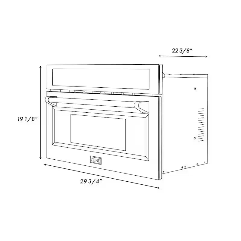 30 in. 1000-Watt Built-In Microwave Oven U4761