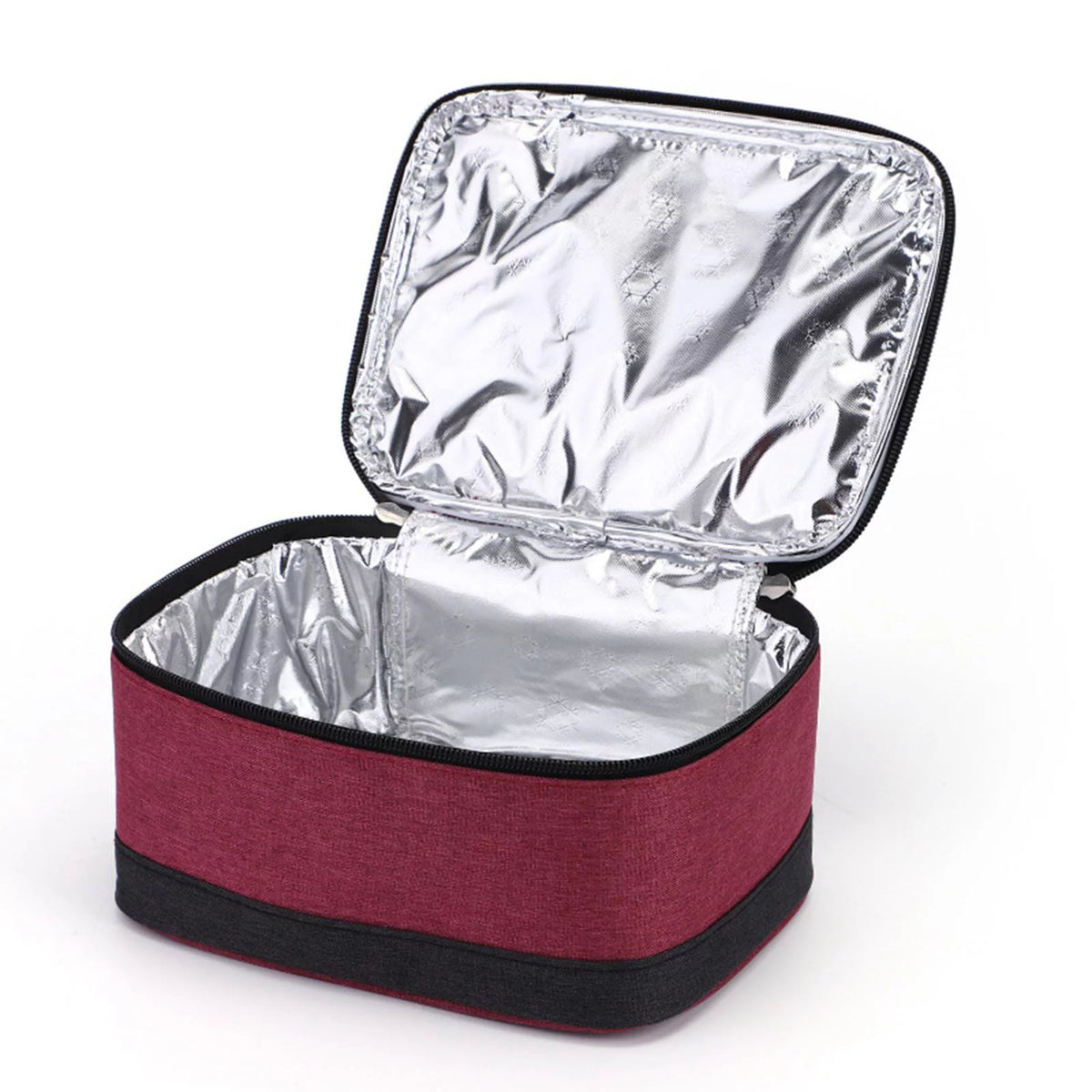 Red Electric Heated Lunch Box Insulation Bag J96672